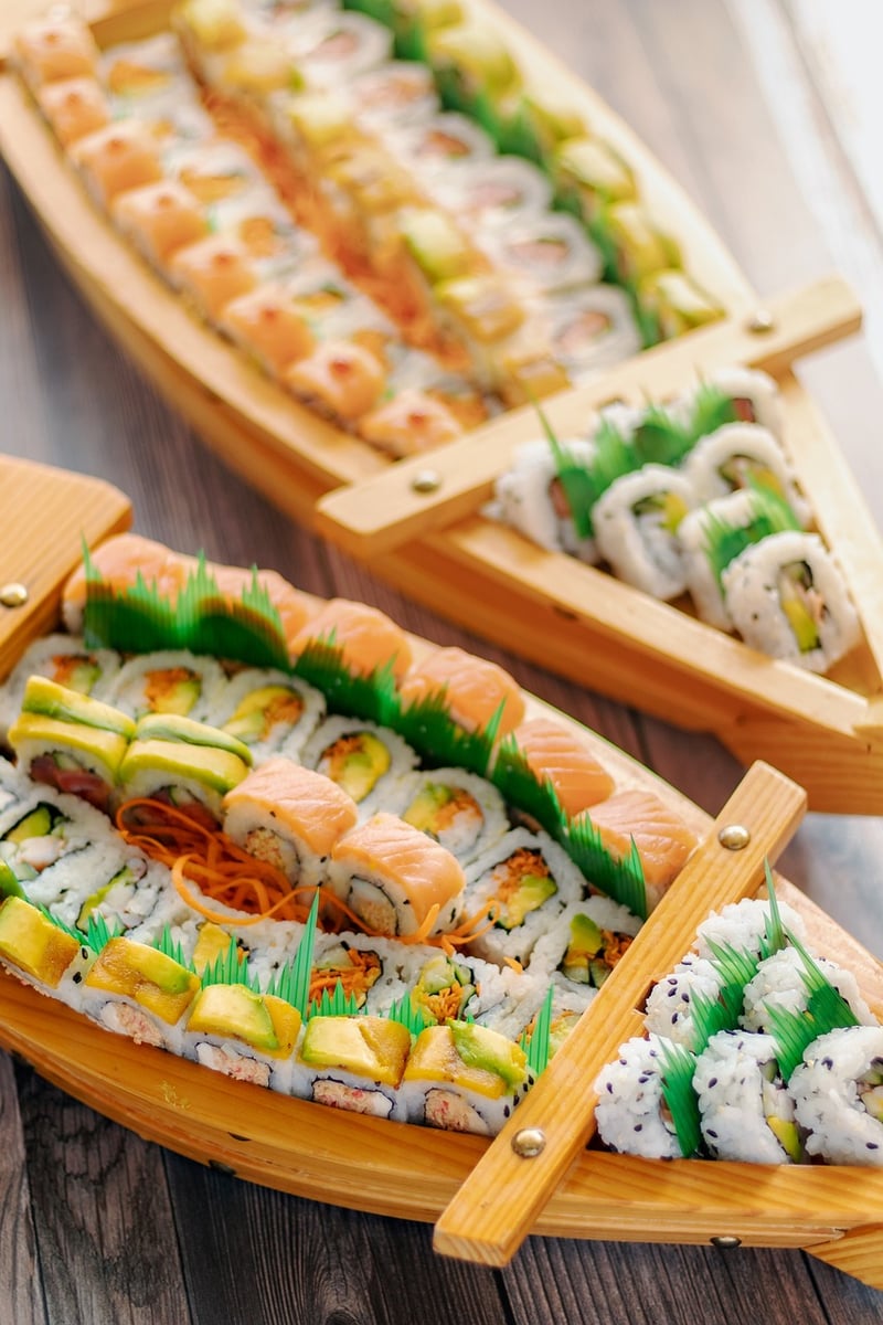Sushi and Sashimi